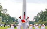 Lễ thượng cờ rủ Quốc tang Chủ tịch nước Trần Đại Quang